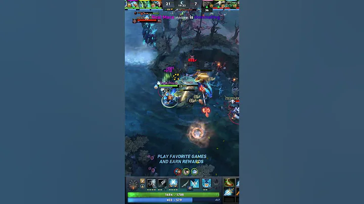 A pleasant surprise for Kez 🐒 #dota2 #дота2 #dota2highlights #dota2indonesia