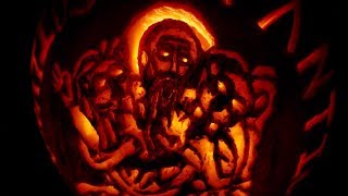 St. Ignatius Pumpkin Carving Time Lapse