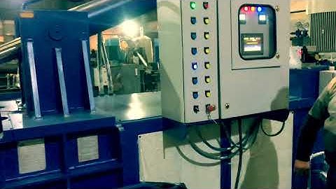 SBRS -SANTEC GROUP make TRIPLE COMPRESSION SCRAP BALER  MODEL GIANT