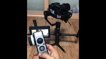Zhiyun Crane 2 Servo Follow Focus Crane 2 Motion Sensor Follow Focus  GH5 sigma 18-35