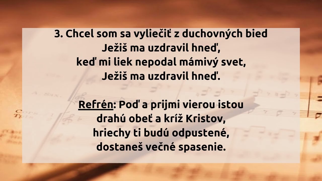 V úzkosti duše som