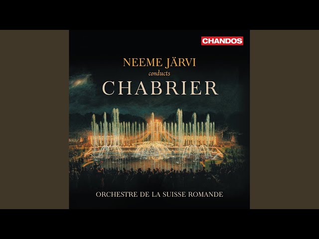 Chabrier - Bourrée fantasque : Orch Suisse Romande / N.Järvi