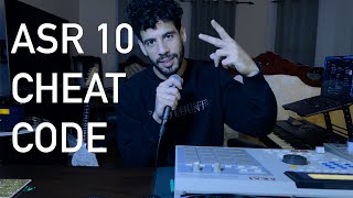 Ensoniq ASR 10 | Cheat Code: Industry Type Beat