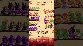 Bird Sort 2: Color Puzzle Level 155 #games #gaming #gameplay