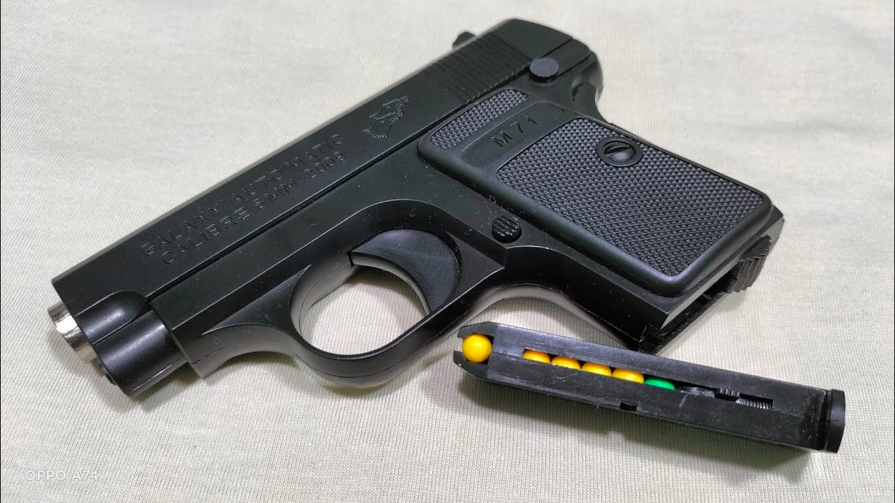 M71 Double Eagle Spring Type Pocket Airsoft ( Colt 1908 Vest Pocket Pistol ) YouTube