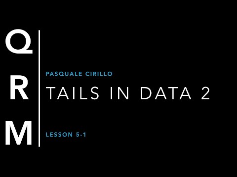 QRM 5-1: Tails in Data - MS Plot and Concentration Profile