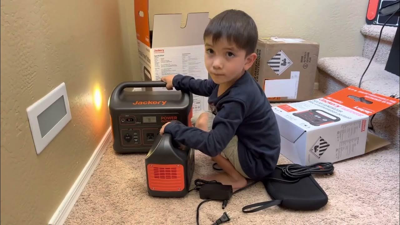 JACKERY 1200w solar generator kit from Costco YouTube