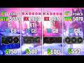 RTX 5070 Ti vs RX 7800 XT vs RX 9070 XT vs RTX 5070 | Test in 6 Games