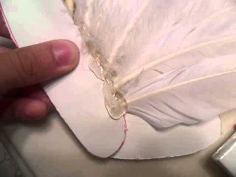 How To Make Angel Wings With Chart Paper