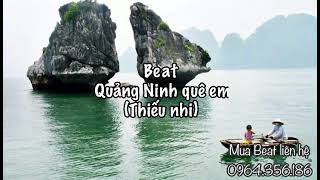 Quảng Ninh quê em | Beat Karaoke
