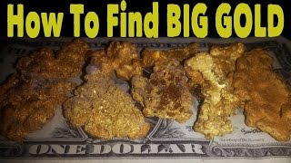 How to Find BIG Gold Nuggets  Pyrites, Vugs, and Crystal Indicators