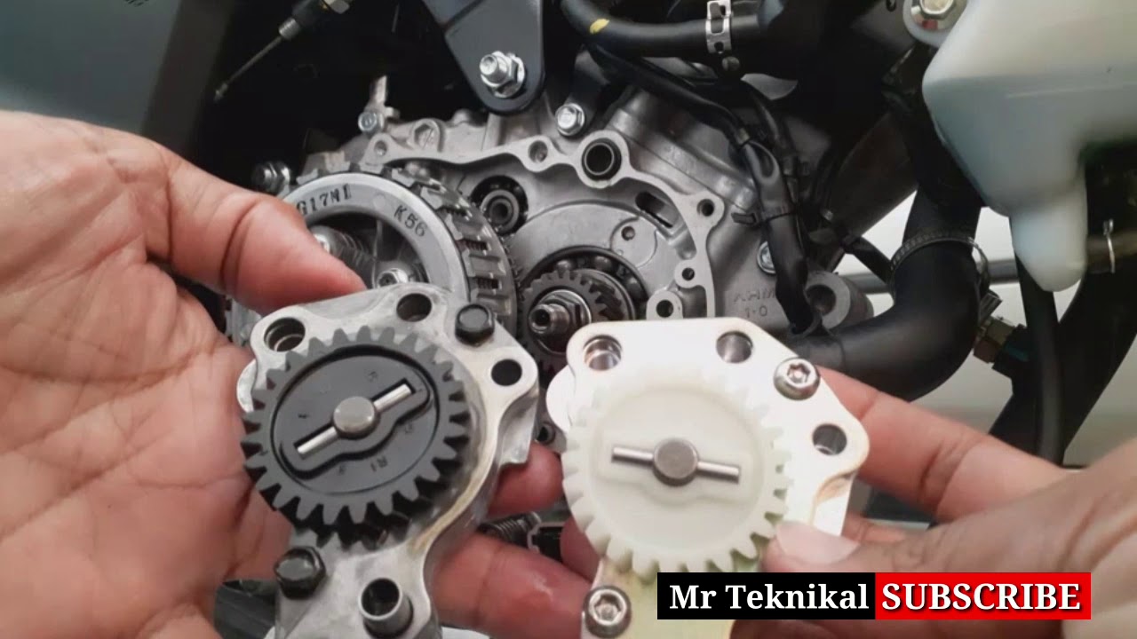 RS150R V2 Tutorial tukar Oil Pump Racing