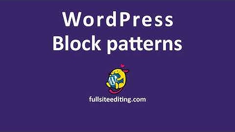 Introduction to WordPress Block Patterns