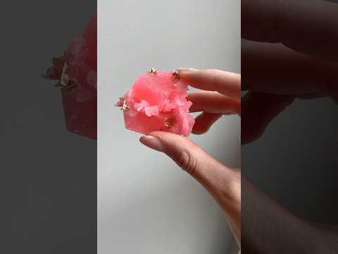 📢Sounds on📢 EPIC CRUNCHY crystal candy 😍 #crystalcandy #kohakuto #silkygem #candy #gummy #crunchy
