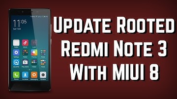 Install MIUI 8 Update on Rooted Redmi Note 3 with TWRP Recovery [HINDI]