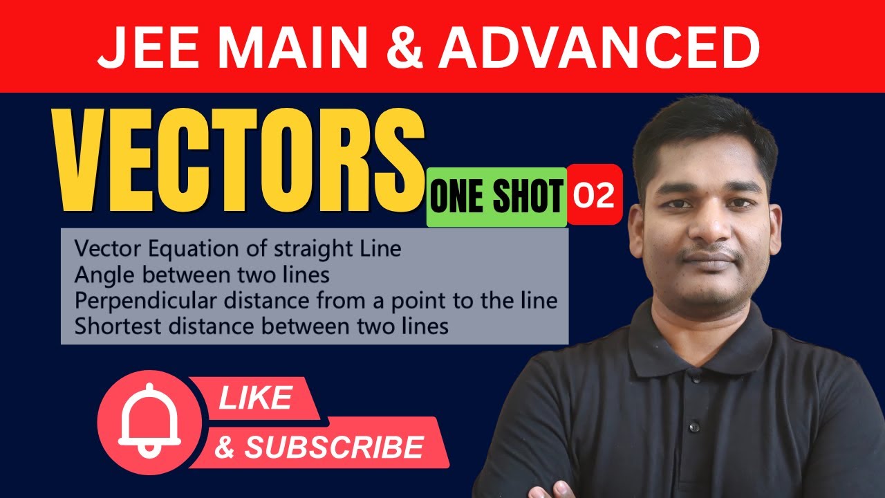 Vector All Tricks VECTORS in One Shot-02 |All concepts, tricks and examples covered |JEE ...