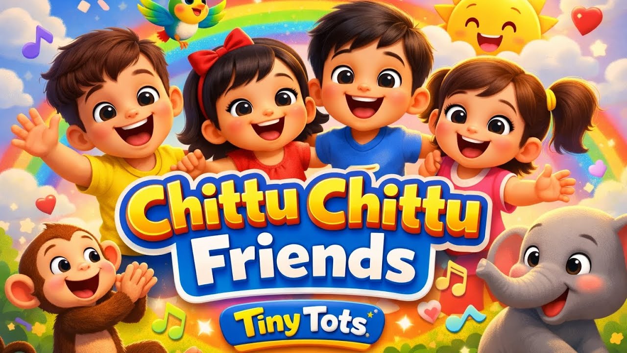 Happy Kids Song | Chittu Chittu Friends | Alpha Tots - YouTube