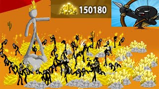 Stick War Legacy - Make 150K Gold Rings - Play as Venom Skin vs Spiderman Skin (android, ios) Game by vsGaming 3,291 views 1 year ago 15 minutes