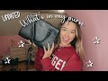 WHAT'S IN MY PURSE?! (KATE SPADE)