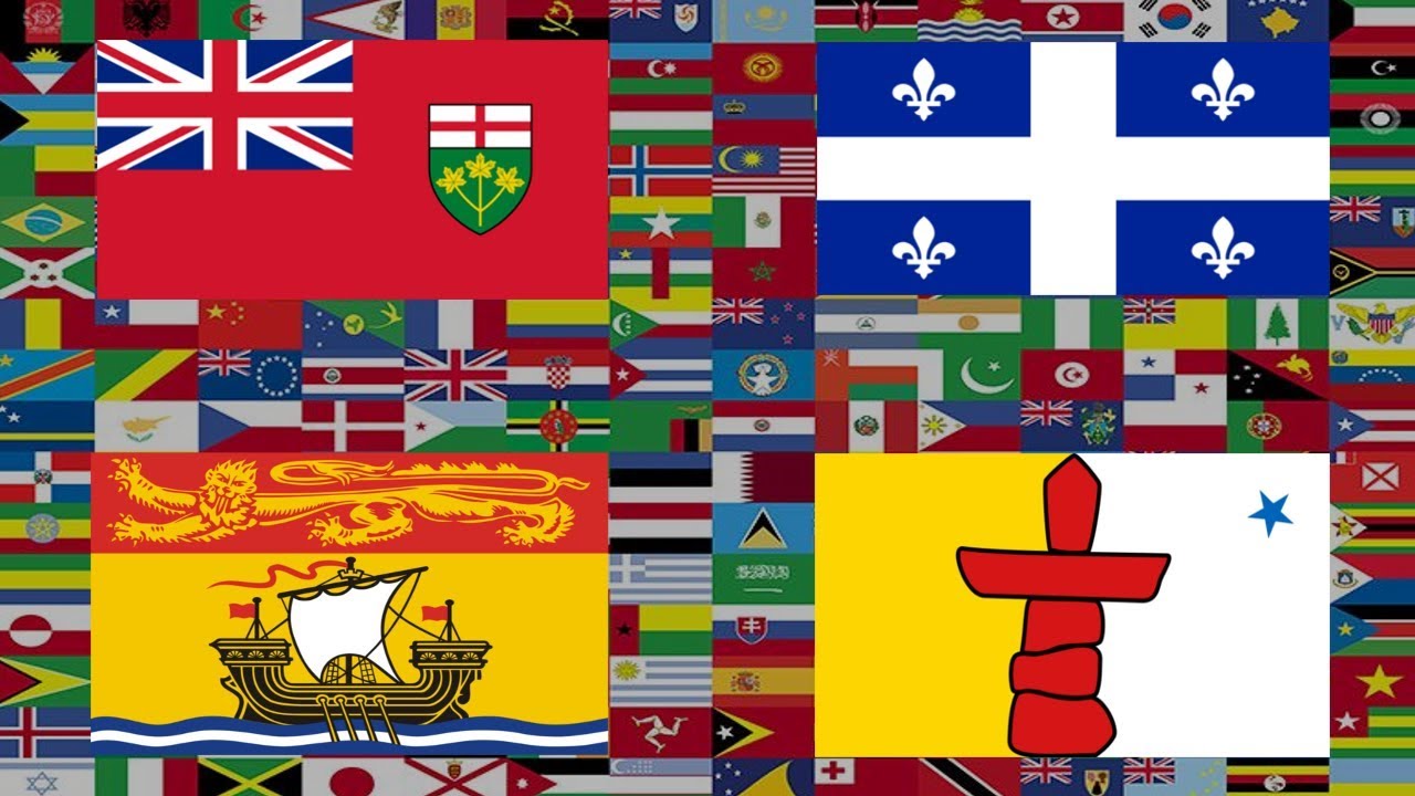 Drapeaux du monde - HORS-SÉRIE 1 : Provinces et territoires canadiens