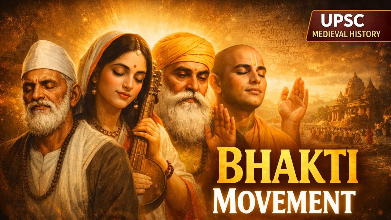 भारत में भक्ति आंदोलन | संत, दर्शन और प्रभाव | UPSC Medieval History
