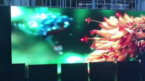 Small pixel pitch Indoor 3D LED video wall,HD LED display.