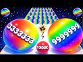 Satisfying 🎯 Ball Run 2048 🔥 4096K→8192→ABC 🏀16384 🆚 Merge Watermelon Run 2048 Gameplay Ep-147