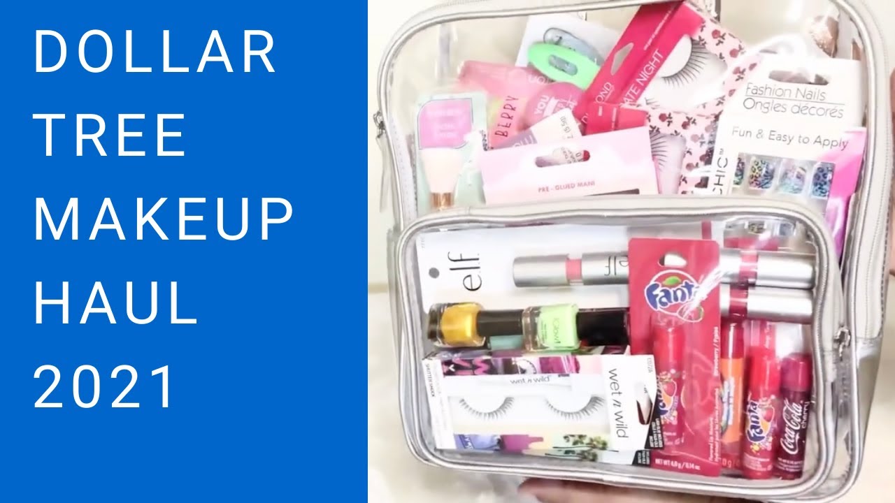 MASSIVE DOLLAR TREE MAKEUP HAUL 2021 / BEAUTY HAUL / VINCE CAMUTO WIMB