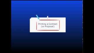 Printing Your Contract