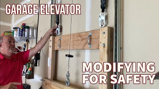 Garage Attic Elevator Lift Build Safety Mod In Minneapolis, Minnesota