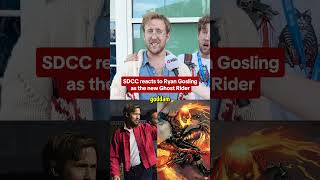 How do you feel about Ryan Gosling being revealed as the MCUs Ghost Rider? #sdcc