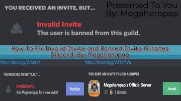 How To Fix Invalid and Banned Invite Error Glitches Discord | UPDATED | READ DESCRIPTION!
