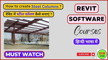 how to create steel column in revit #bimgyan #revit #bim #youtube #structure