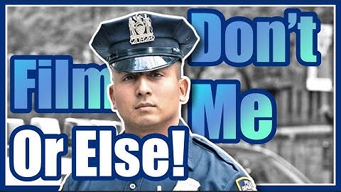 Filming The Police Set To Become Illegal In The State Of Arizona - 1st Amendment