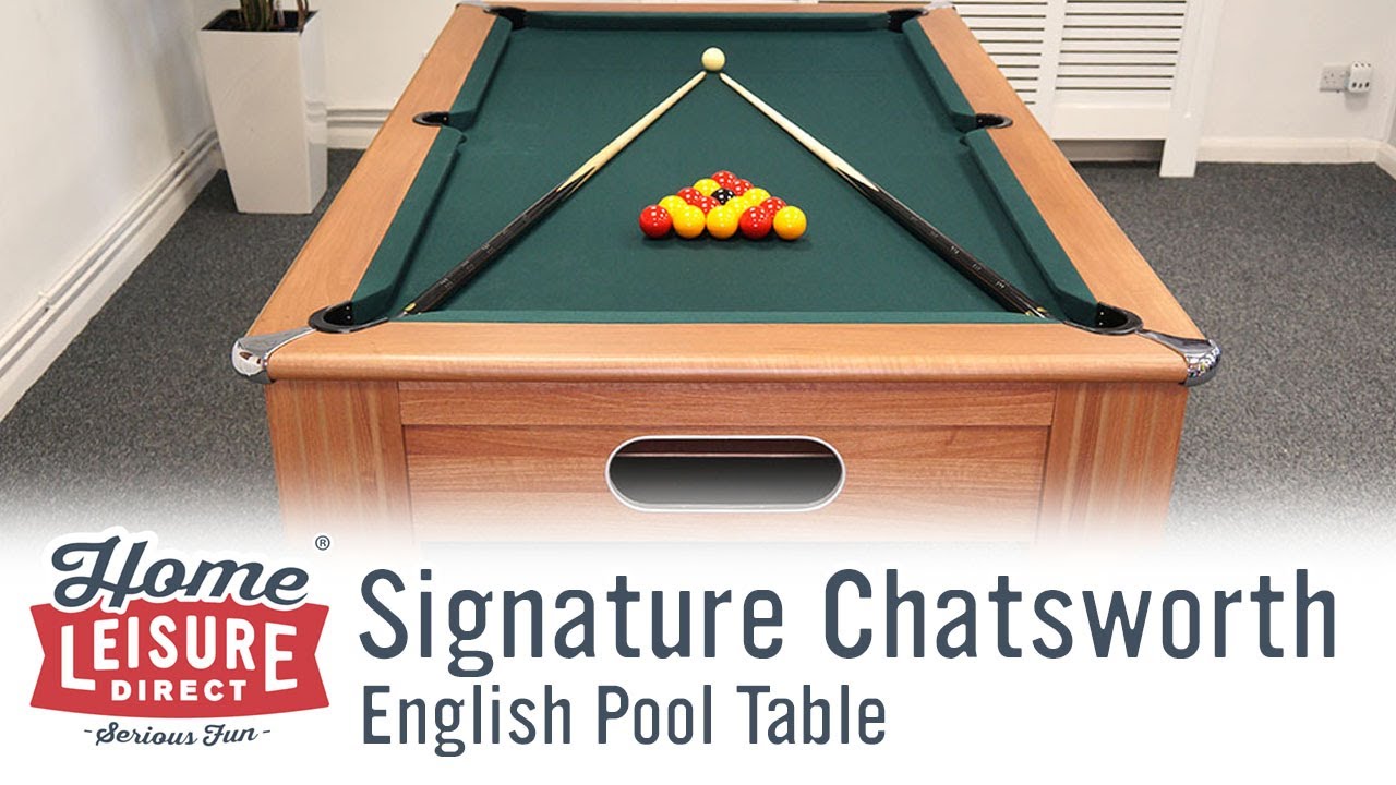 Signature Chatsworth English Pool Table