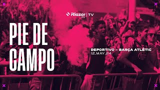 Celebración a pie de campo: Ascenso del Deportivo a LaLiga Hypermotion