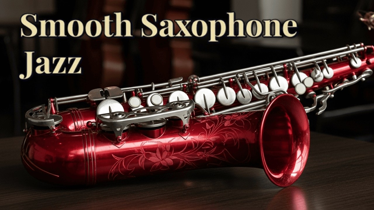 Smooth Saxophone Jazz 🎷 1+ Hours Cozy Lounge Music for Study, Work & Relax
