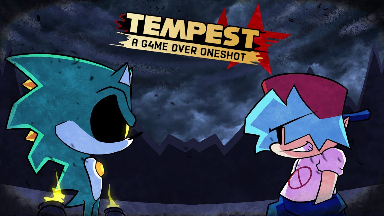 Friday Night Funkin' Vs TEMPEST - A G4ME0VER Oneshot Mod (FNF/Mod/Hard)