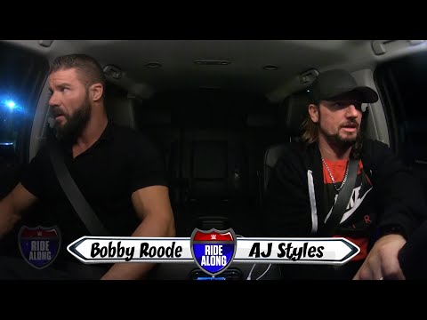 Bobby Roode & AJ Styles argue over eating egg yolks on WWE Ride Along (WWE Network Exclusive)