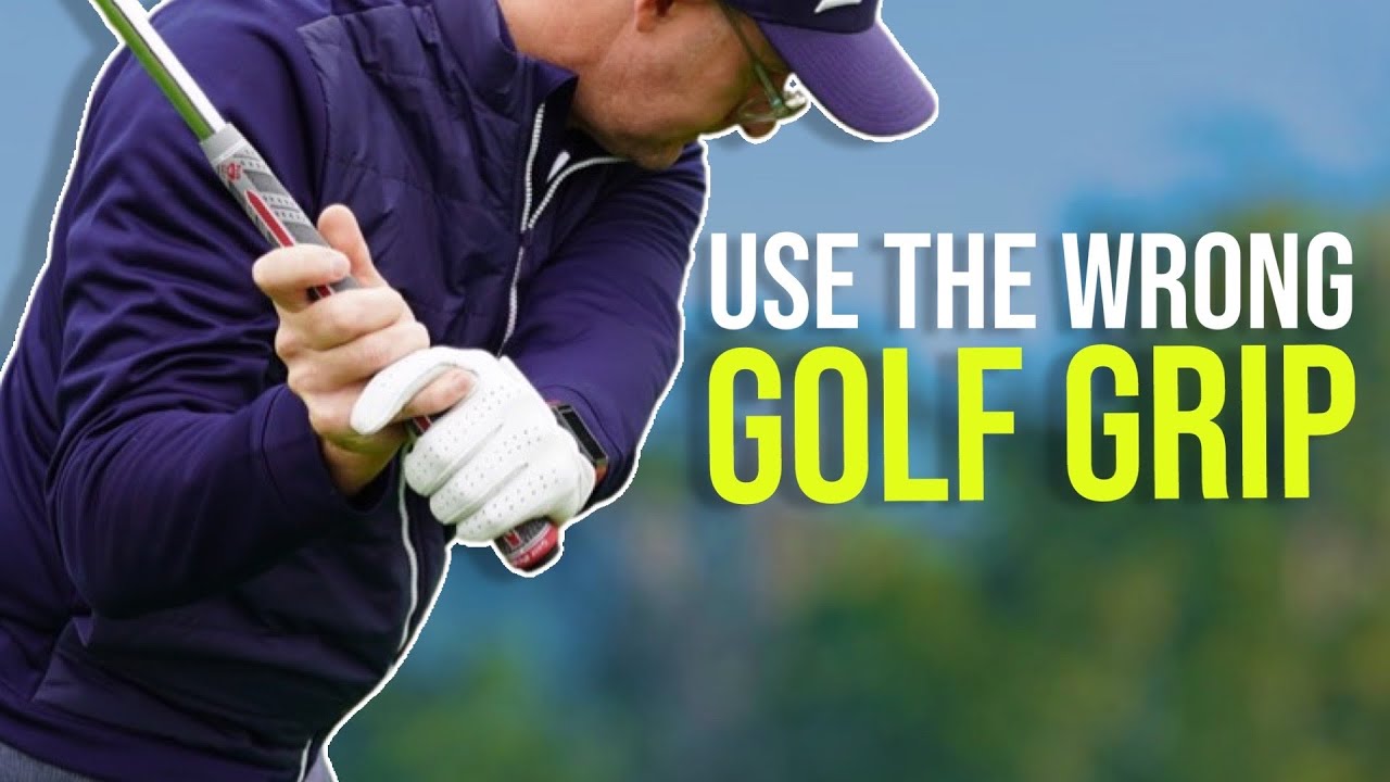 THE WRONG GOLF GRIP that will fix your GOLF SWING - YouTube