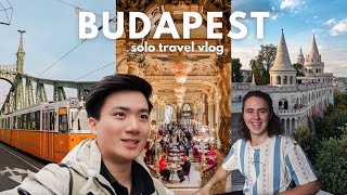 My INSANE Solo Travel to Hungary🇭🇺 explore Budapest alone in 48 hours & my couchsurfing experience