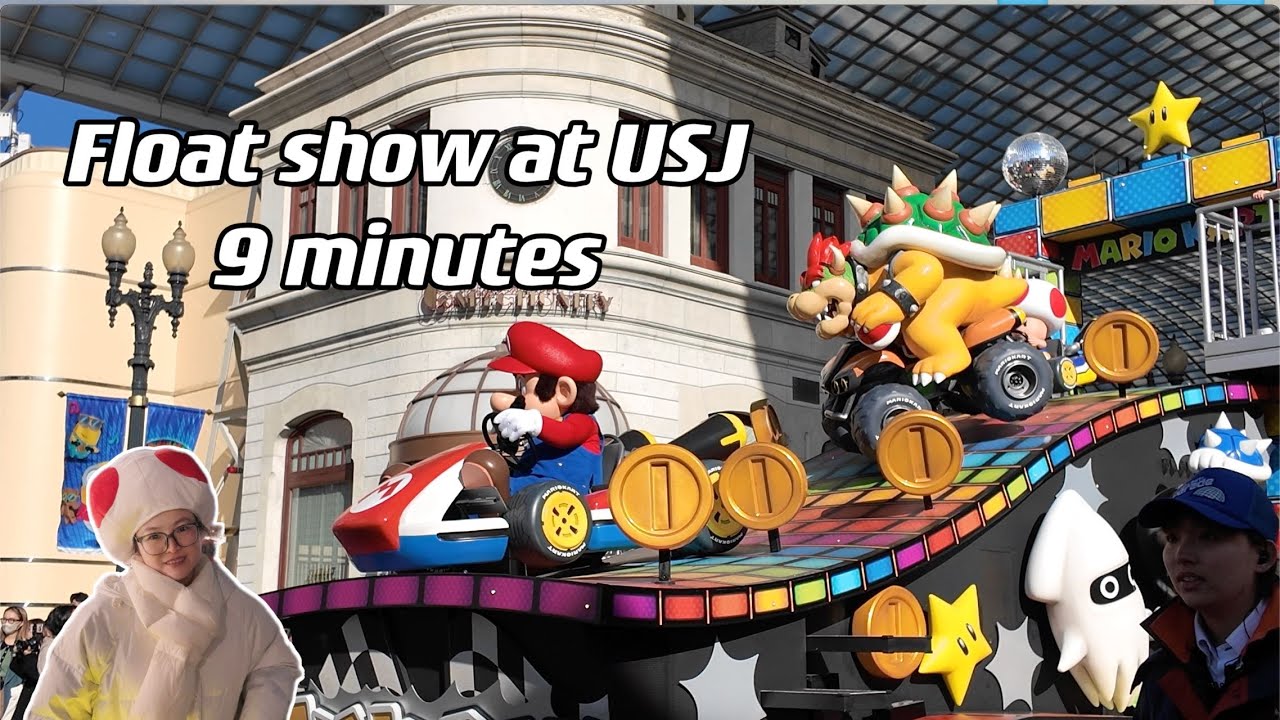 [4K] Ambient Sounds｜Float show at USJ｜Travel in Japan - YouTube