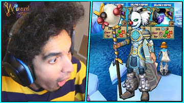 Wizard101 Max (150) Ice PvP: FIRST TIME Using *NEW* Deadly Depths Spell!