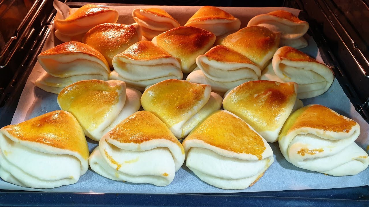 Simita (kuleq) të mbushur pambuk të buta thjesht dhe lehtë për pregadtije