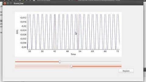 QCustomPlot + Widget + Slider = Dinamic setCoords.
