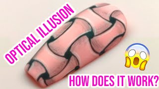 Woven Optical Illusion Design
