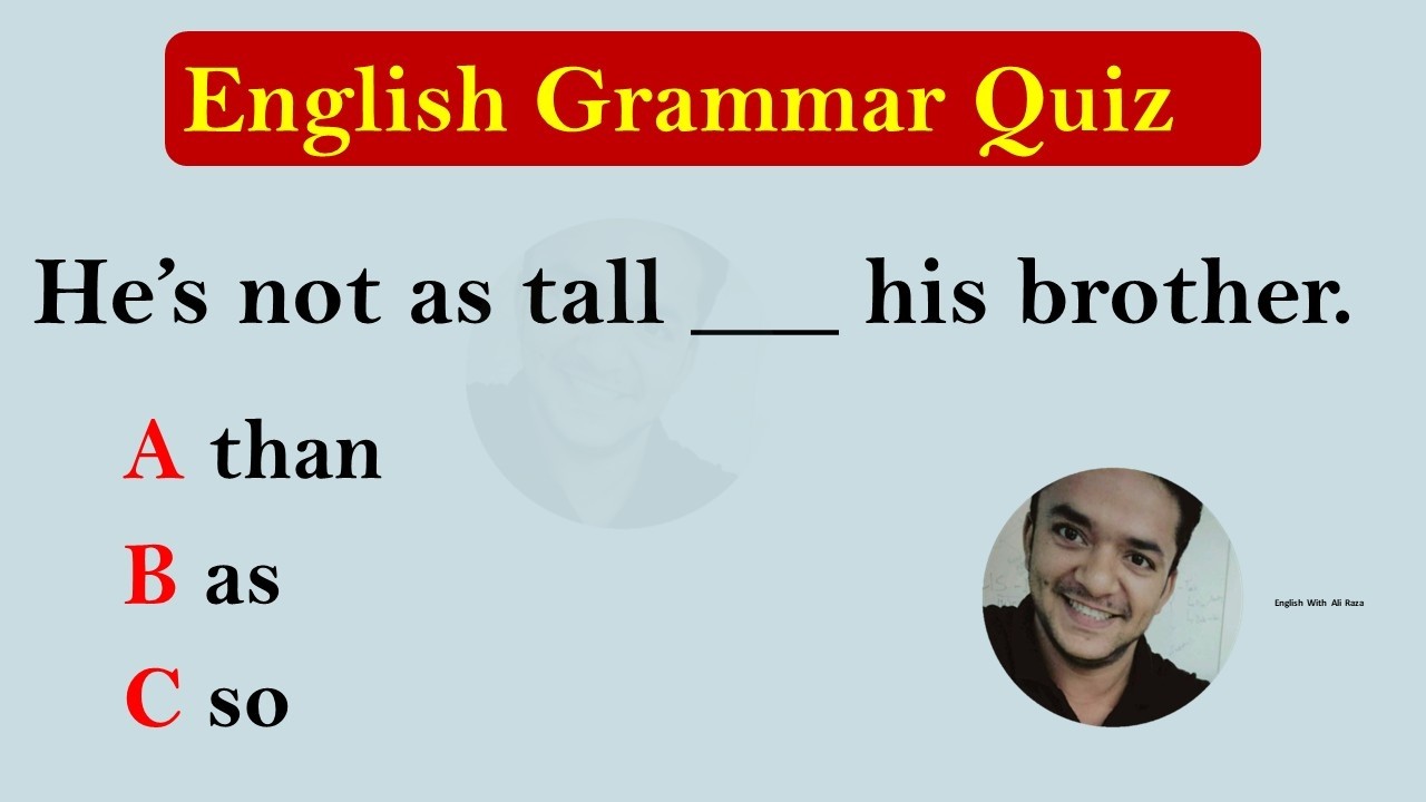 Тест по английской грамматике с пояснениями | Быстро улучшите свою грамматику