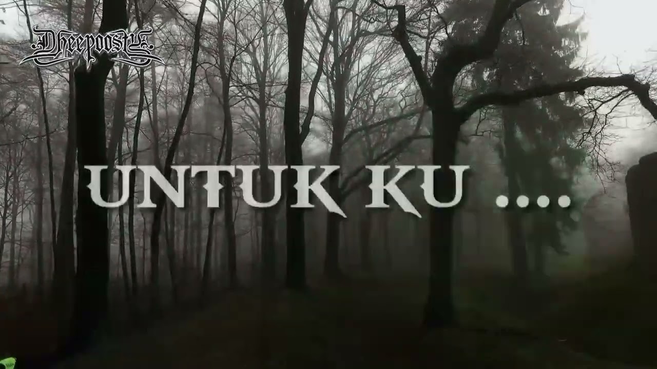 NYANYIAN SUNYI - DHEEPOOSTY ( VIDEO LIRYC )