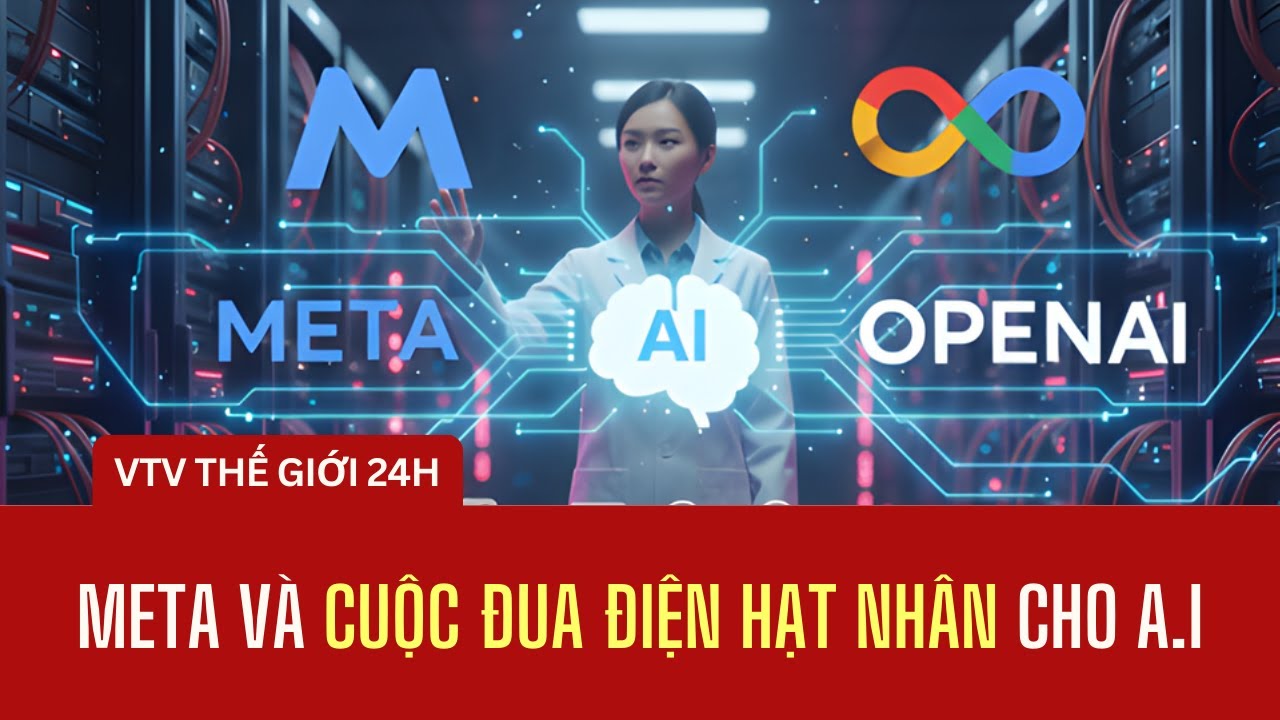 META và cuộc đua điện hạt nhân A.I| Thế giới 24h