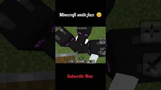 Minecraft Smile face be like #minecraft #minecraftshorts